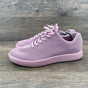 Atoms Model 000 Sneakers Lilac Knit Lace Up Low Top Women Size 8.5 M 10 W